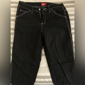 Dickies black cargo painter pants